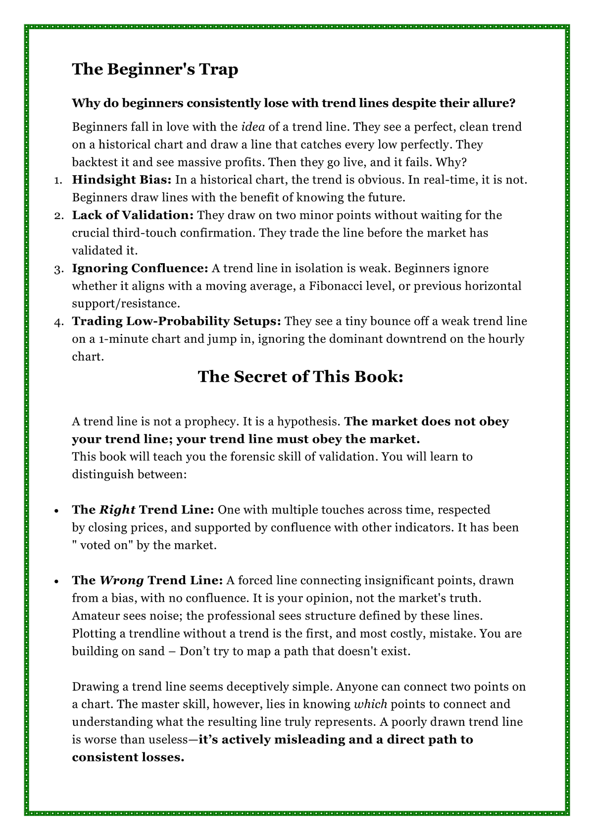 Mastering Trendlines - e Book - Image 2