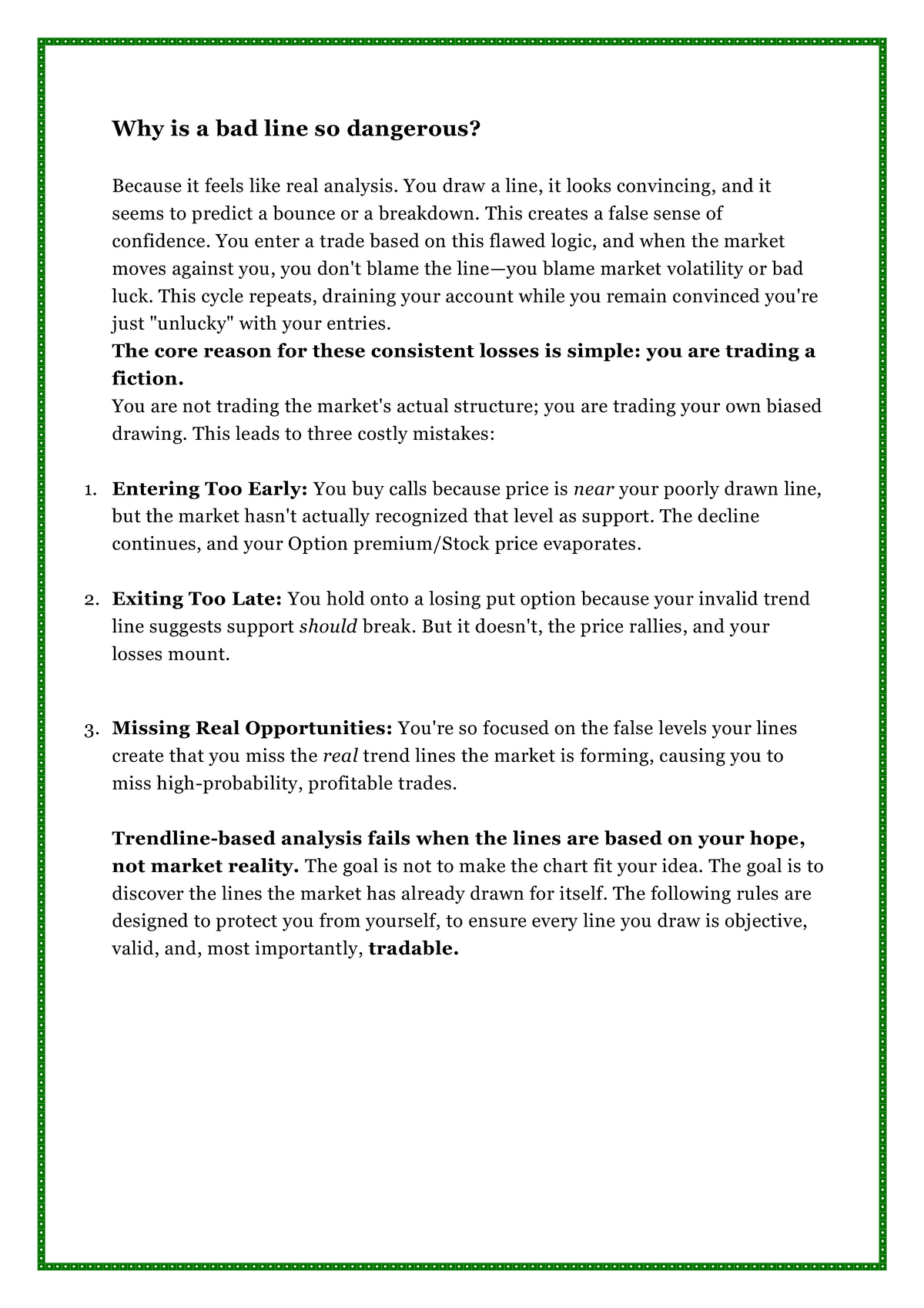 Mastering Trendlines - e Book - Image 3